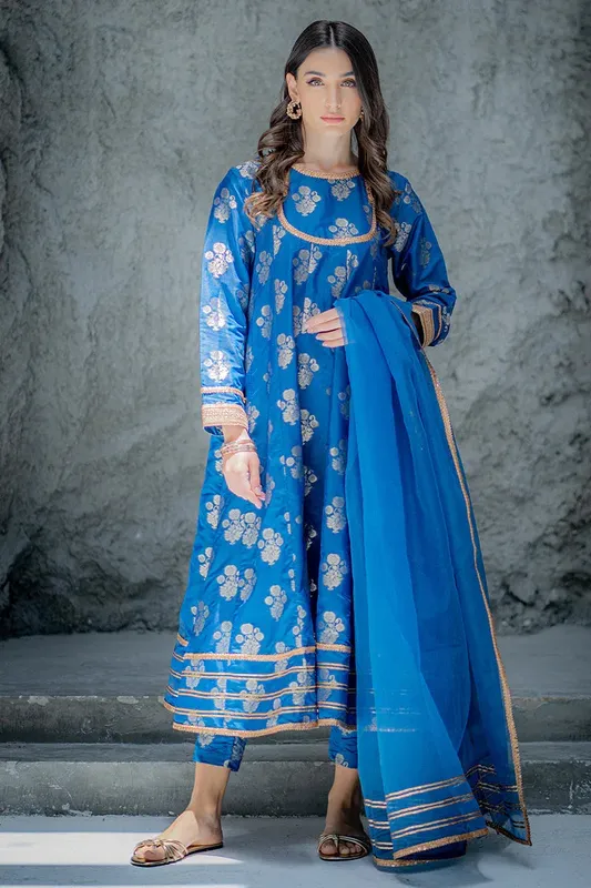 Ego Diva Premium Blue Lawn – view 1 – Poshaq