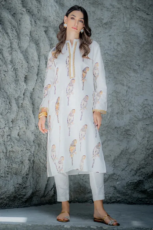 Ego Diva Premium White Lawn – view 1 – Poshaq