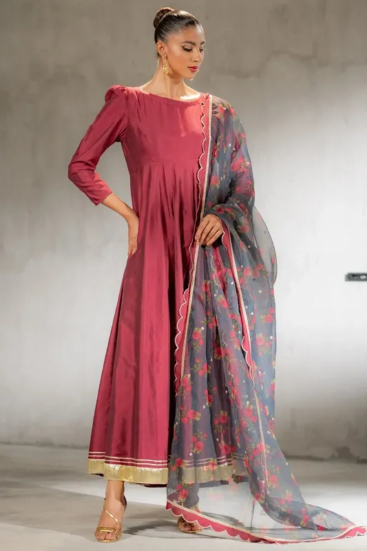 Ego Diva Premium Rose Pink Cotton Silk – view 1 – Poshaq