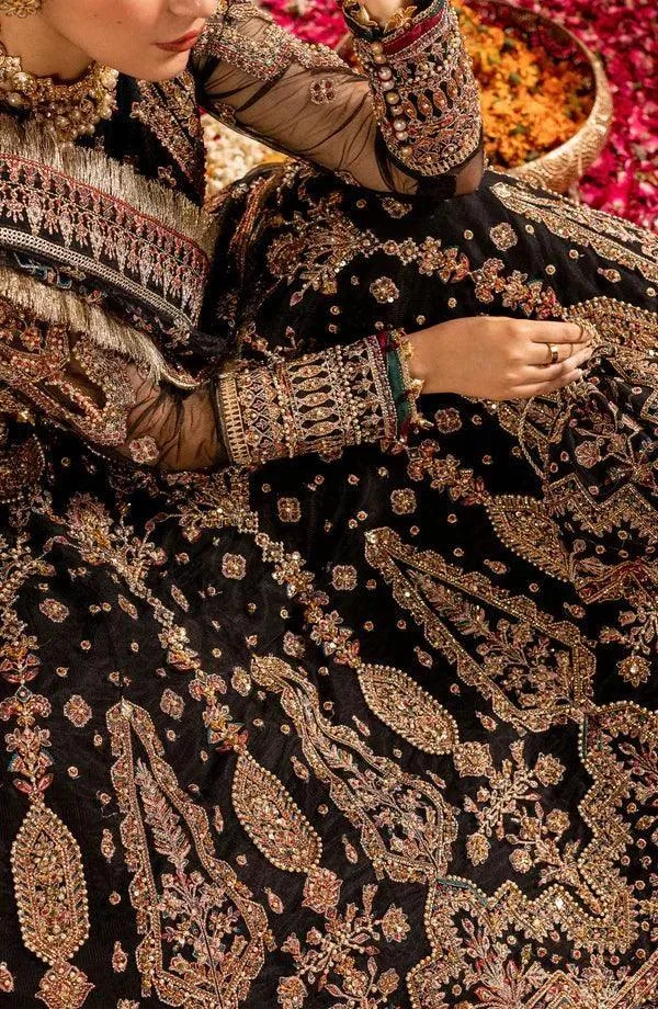Eleshia Zarin Wedding Formals 23 Black Raw Silk – view 8 – Poshaq