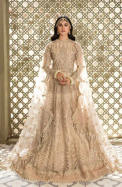 Eleshia Zarin Collection Raw Silk – view 1 – Poshaq