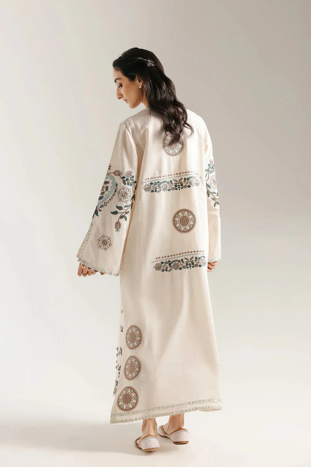 Ethnic Rozana Collection 25 Off White – view 2 – Poshaq