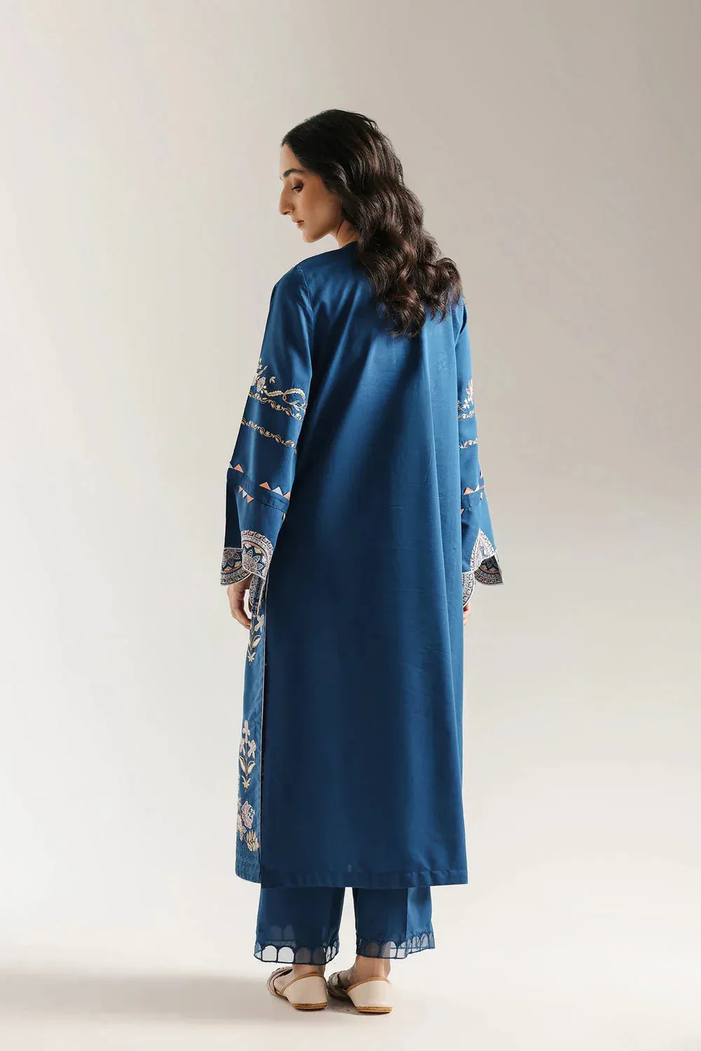 Ethnic Rozana Collection 25 Regal Blue – view 2 – Poshaq