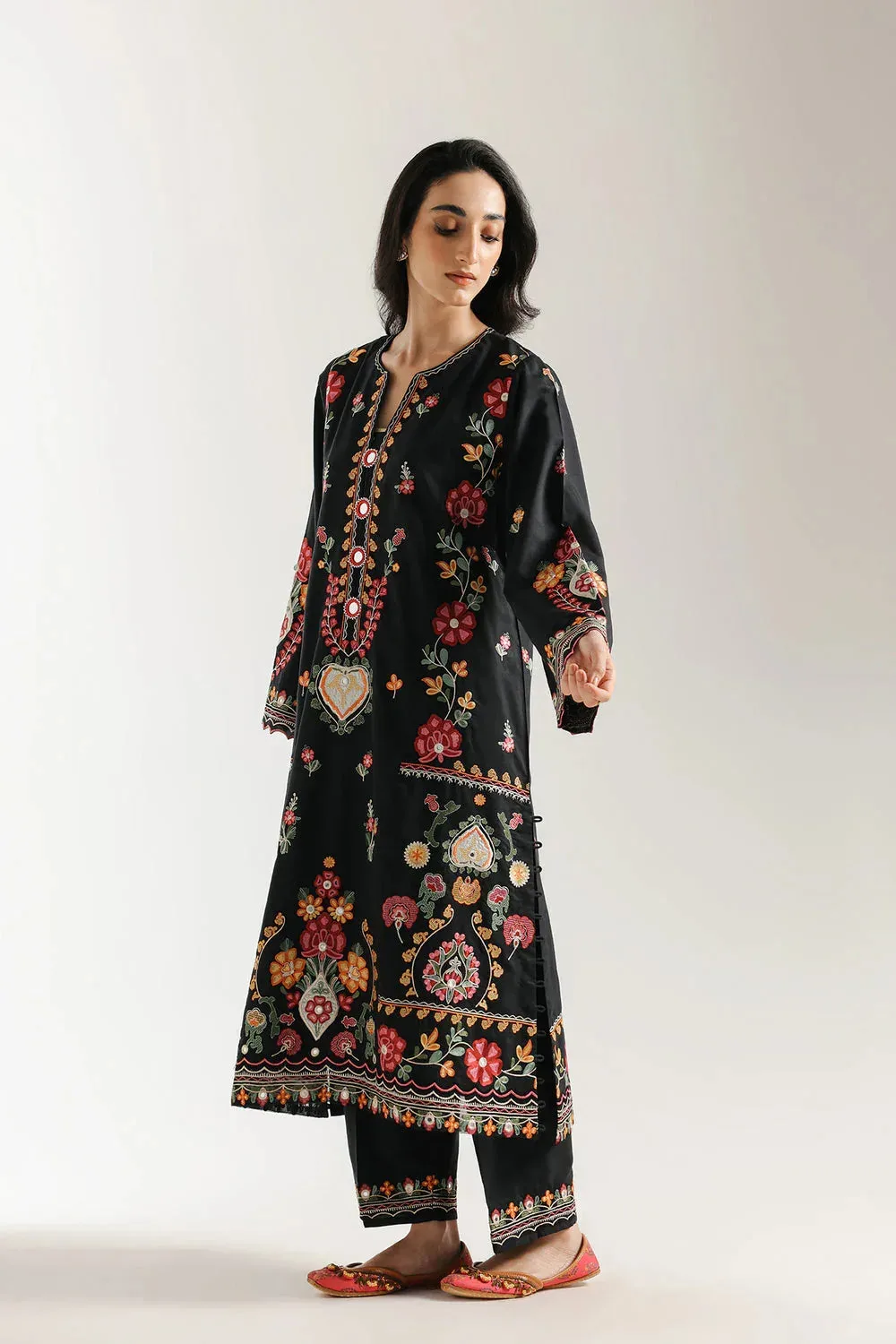 Ethnic Rozana Collection 25 Black – view 4 – Poshaq