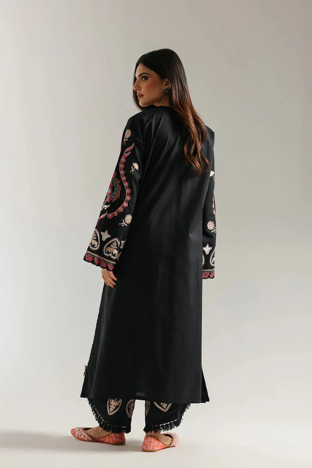 Ethnic Rozana Collection 25 Black – view 2 – Poshaq