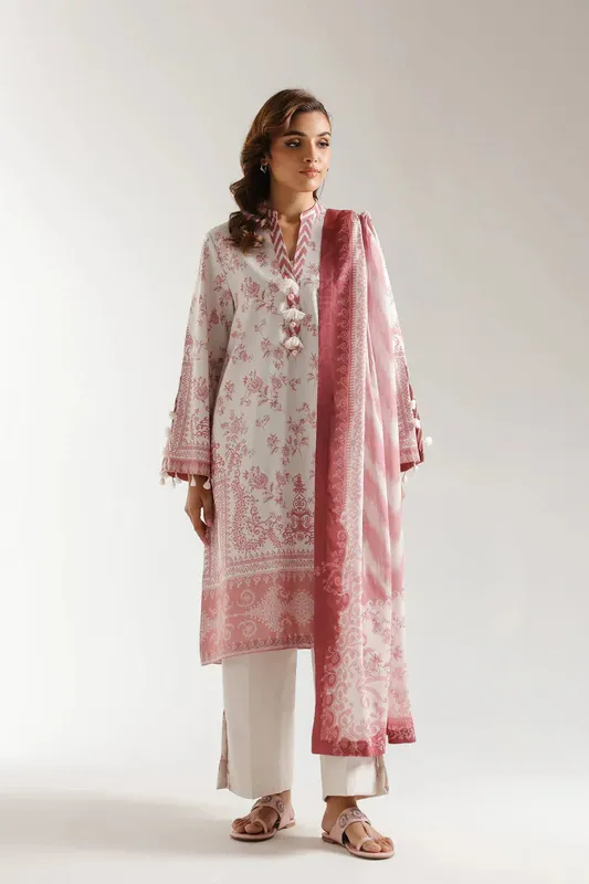 Ethnic Spring Summer 25 White Cambric – view 1 – Poshaq