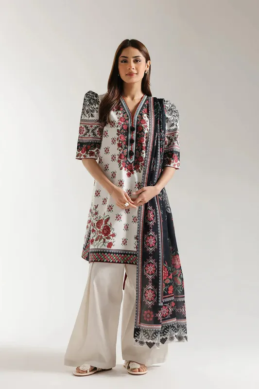 Ethnic Spring Summer 25 Off White Cambric – view 1 – Poshaq