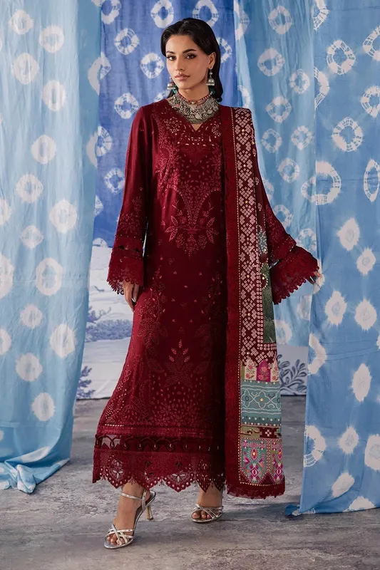 Nureh Bazaar Luxe 25 Blood Red – view 1 – Poshaq