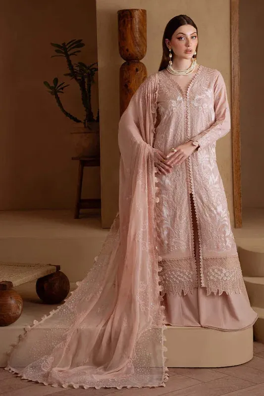 Nureh Karandi 25 Pink Chiffon – view 1 – Poshaq