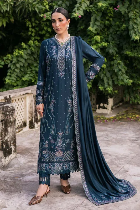 Nureh Exclusive Winter 25 Teal Blue Marina – view 1 – Poshaq