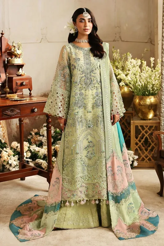 Nureh Jhoomro 25' Raw Silk – view 1 – Poshaq