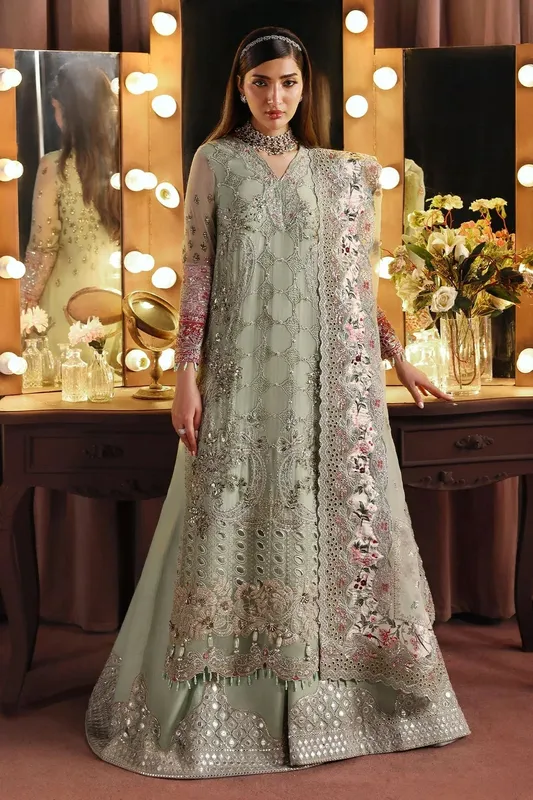 Nureh Jhoomro 25' Raw Silk – view 1 – Poshaq