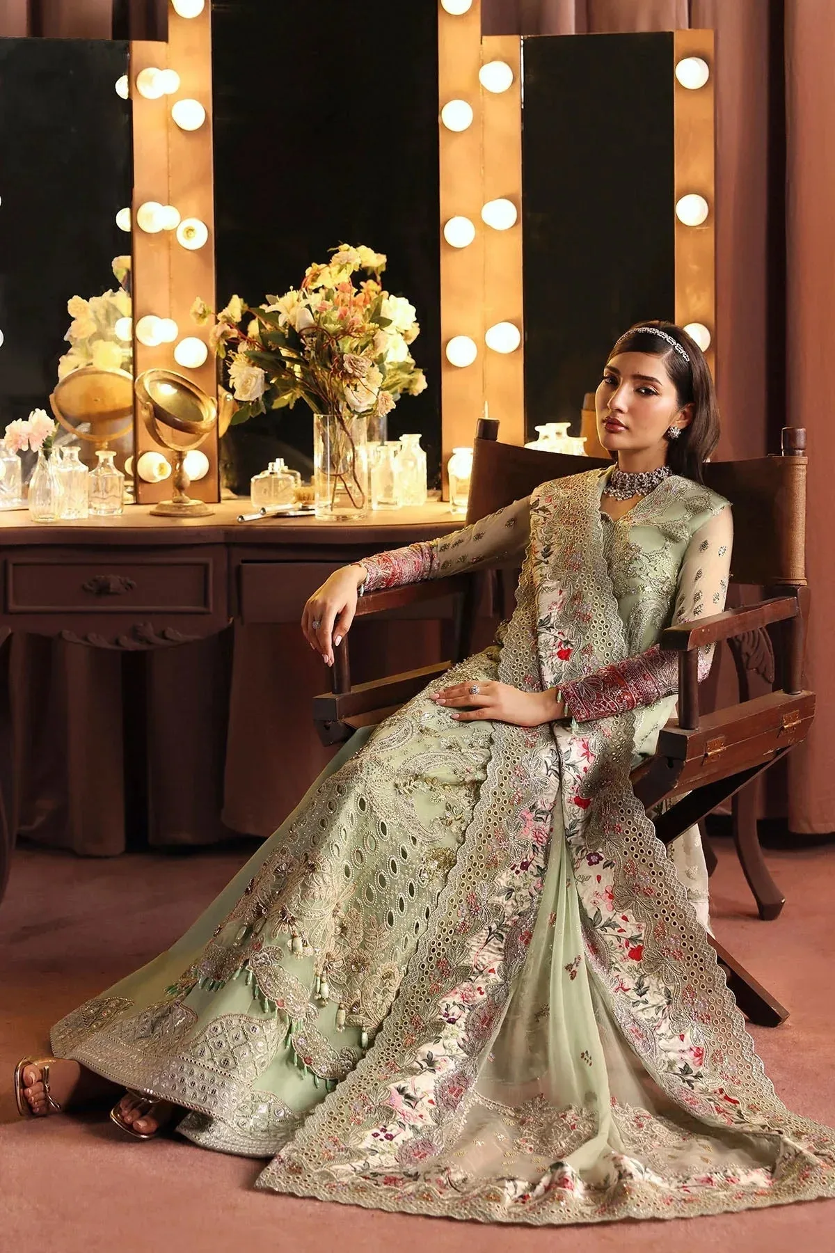 Nureh Jhoomro 25' Raw Silk – view 6 – Poshaq