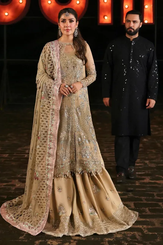 Nureh Jhoomro 25' Raw Silk – view 1 – Poshaq