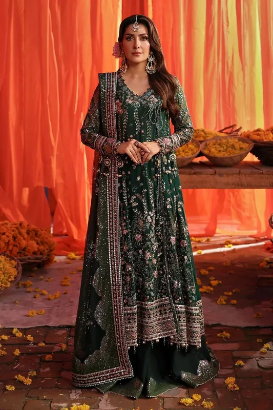 Nureh Jhoomro 25' Raw Silk – view 1 – Poshaq