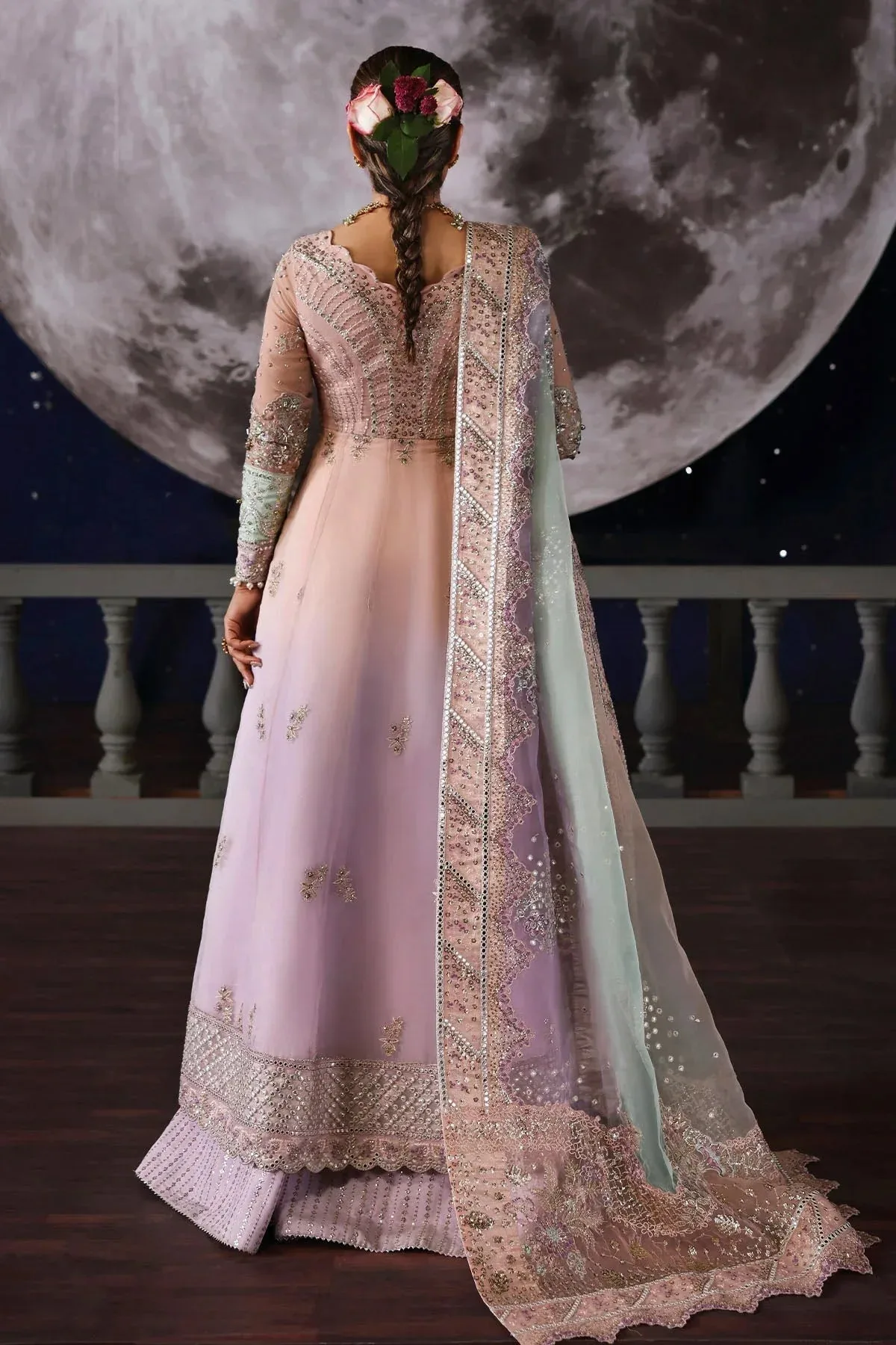 Nureh Jhoomro 25' Raw Silk – view 8 – Poshaq