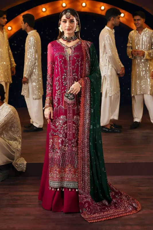 Nureh Jhoomro 25' Raw Silk – view 1 – Poshaq