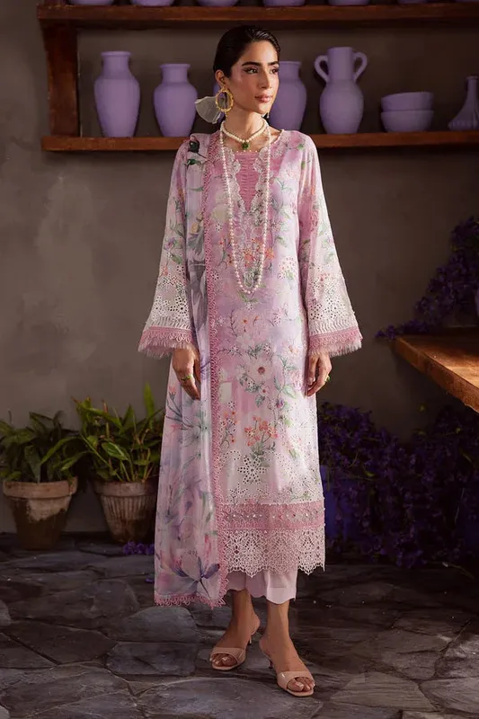 Nureh Pink Chiffon – view 1 – Poshaq