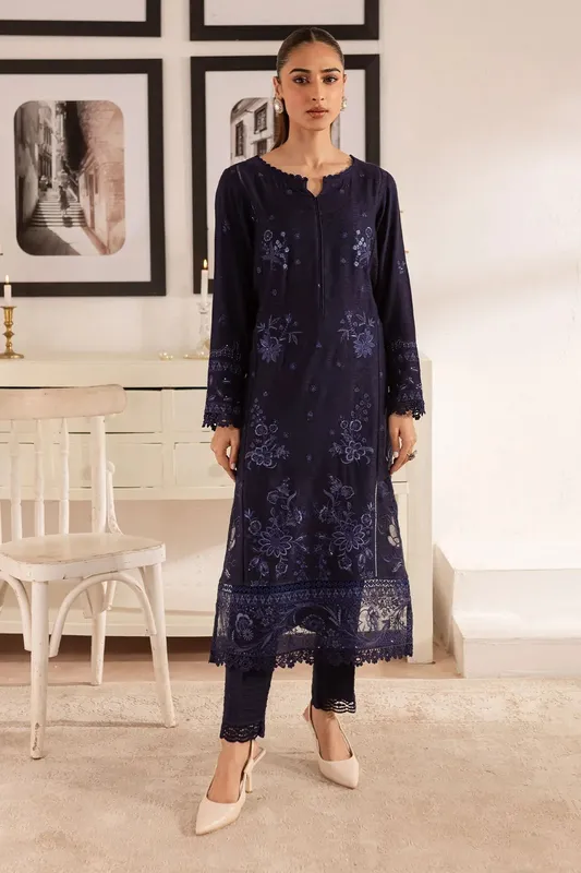 Nureh Shades of Winter Deep Blue – view 1 – Poshaq