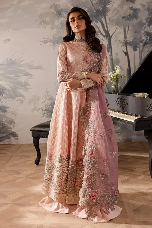 Nureh Elanora Formals 24 Pink Raw Silk – view 1 – Poshaq