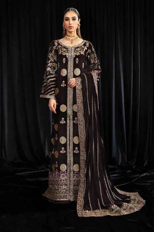 Nureh Maya Velvet 23 Raw Silk – view 1 – Poshaq