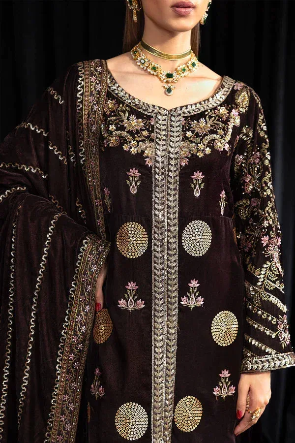 Nureh Maya Velvet 23 Raw Silk – view 3 – Poshaq