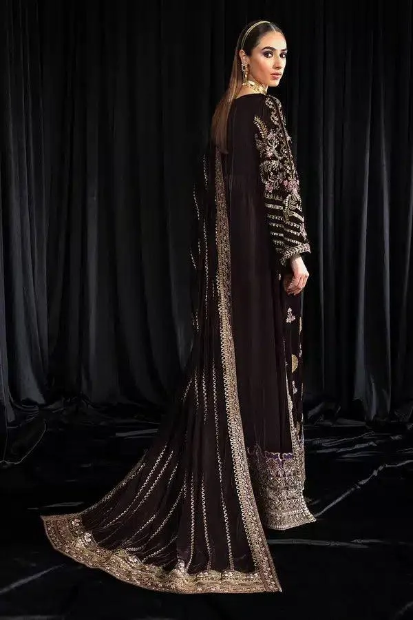 Nureh Maya Velvet 23 Raw Silk – view 4 – Poshaq