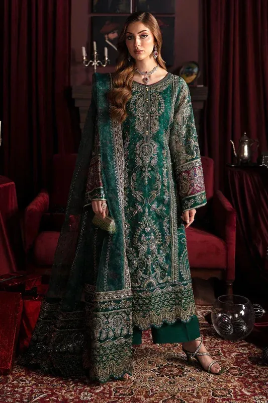 Nureh Elanora Formals 24 Green Raw Silk – view 1 – Poshaq
