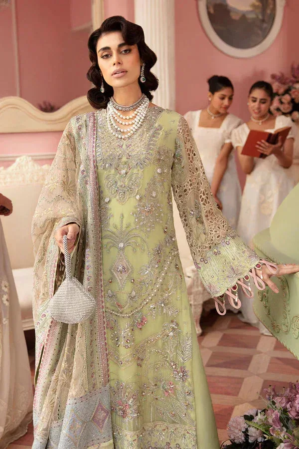 Nureh The Secret Garden Green Raw Silk – view 6 – Poshaq