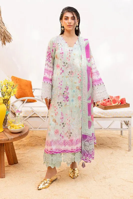 Nureh Gardenia Lawn 24 Chiffon – view 1 – Poshaq