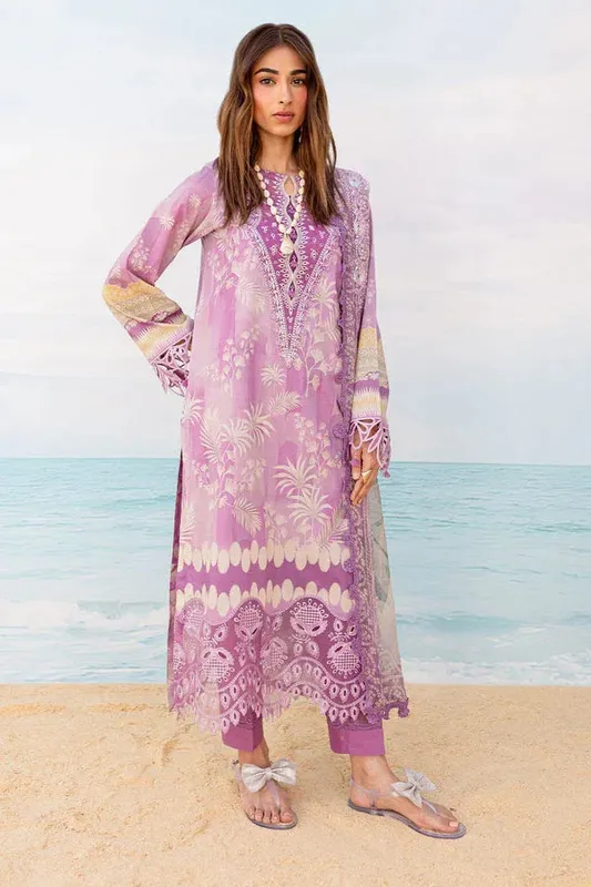 Nureh Gardenia Lawn 24 Lilac Chiffon – view 1 – Poshaq