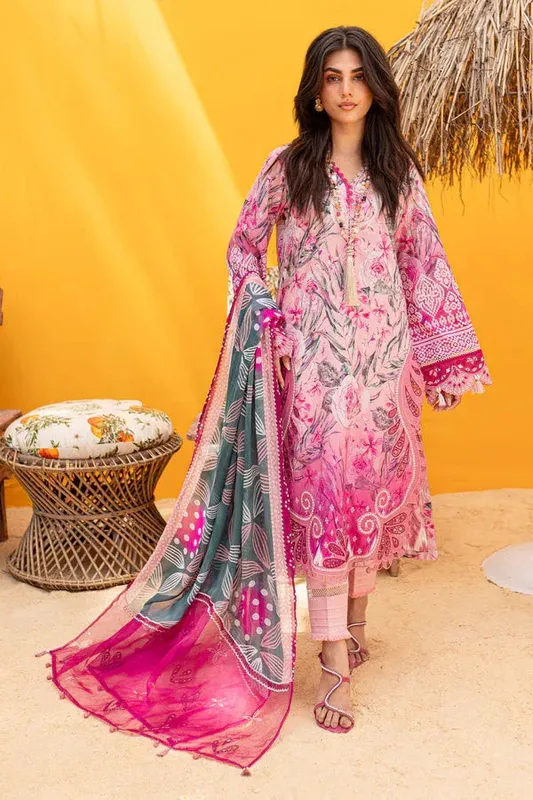 Nureh Gardenia Lawn 24 Pink Chiffon – view 1 – Poshaq