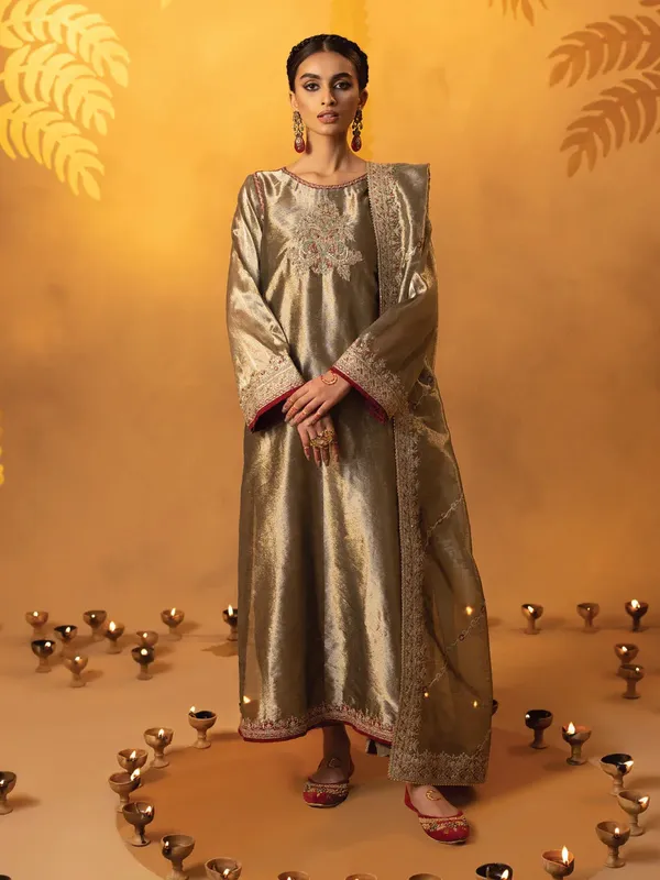 Faiza Faisal Signature Pret Eid Edit Masoori – view 1 – Poshaq