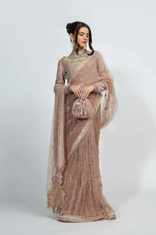 Fahad Hussayn National Sport Casbah Velvet – view 1 – Poshaq