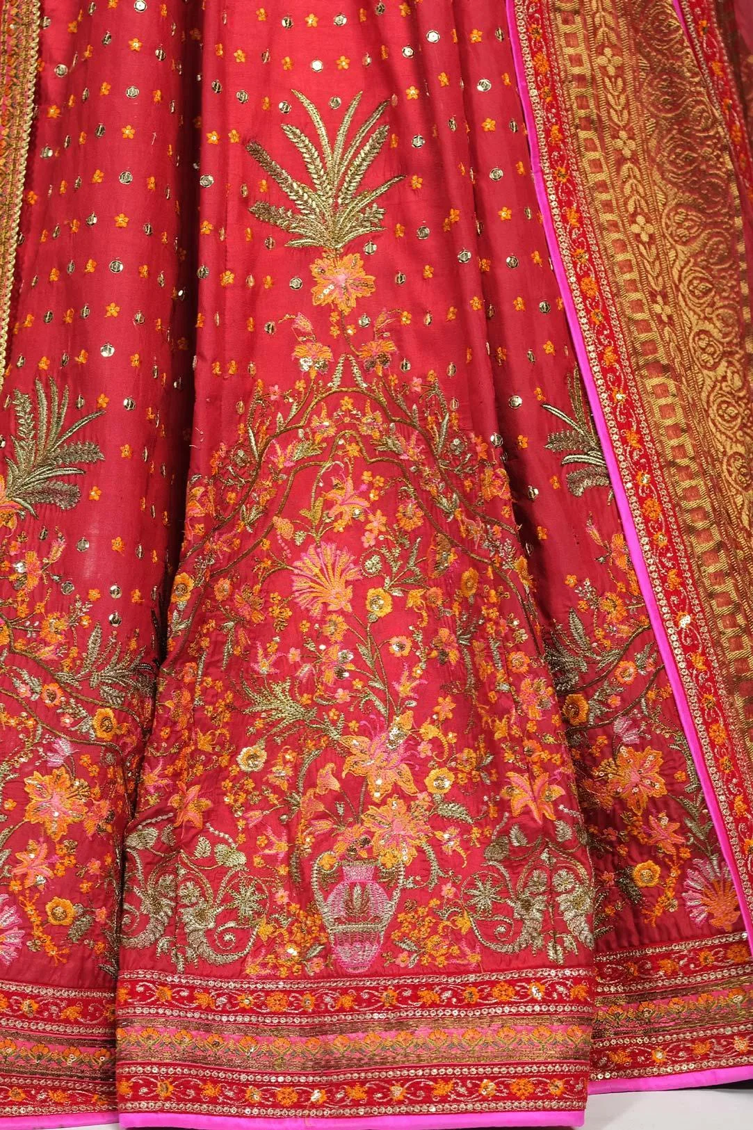 Fahad Hussayn National Sport Casbah Pink Jacquard – view 7 – Poshaq