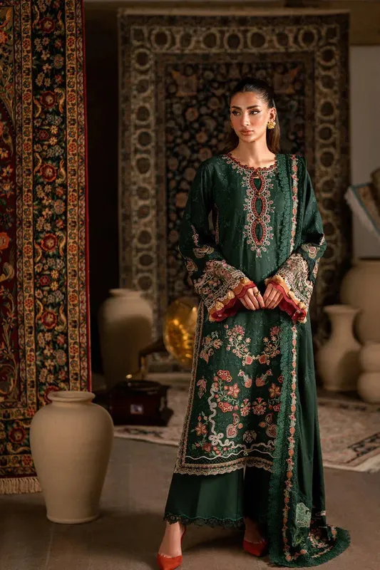 Florent Shades of Winter 25 Dark Green Marina – view 1 – Poshaq