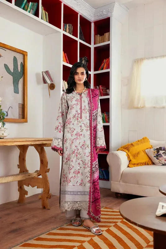 Florent Daily Wear Vol 2 Grey Chiffon – view 1 – Poshaq