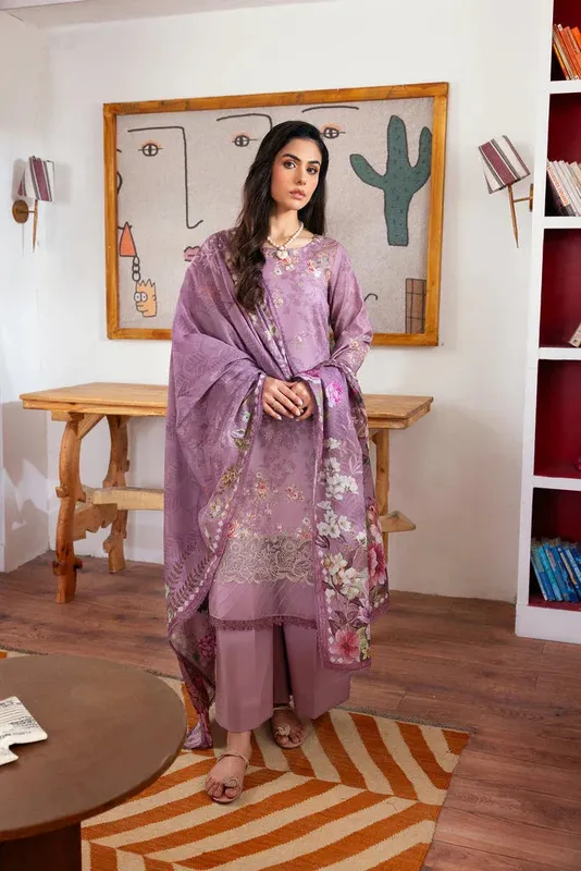 Florent Daily Wear Vol 2 Dusty Pink Chiffon – view 1 – Poshaq