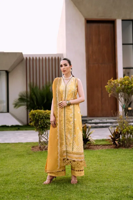 Florent Eid Collection Dust Yellow Cambric – view 1 – Poshaq