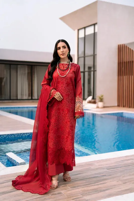 Florent Eid Collection Haute Red Cambric – view 1 – Poshaq