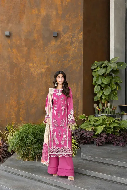 Florent Eid Collection Rose Pink Cambric – view 1 – Poshaq