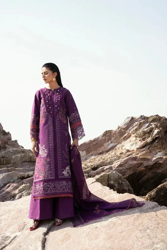 Florent Eid Edit 24 Purple Cambric – view 1 – Poshaq