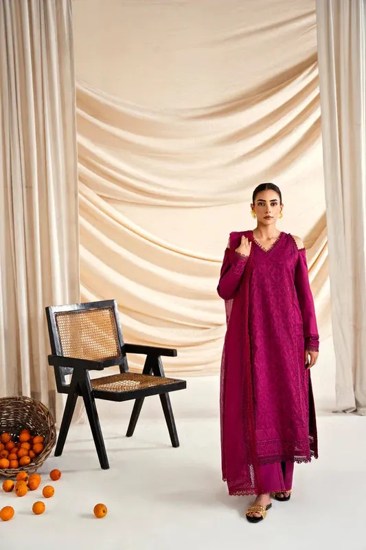 Florent Festive Lawn 24 Pink Cambric – view 1 – Poshaq