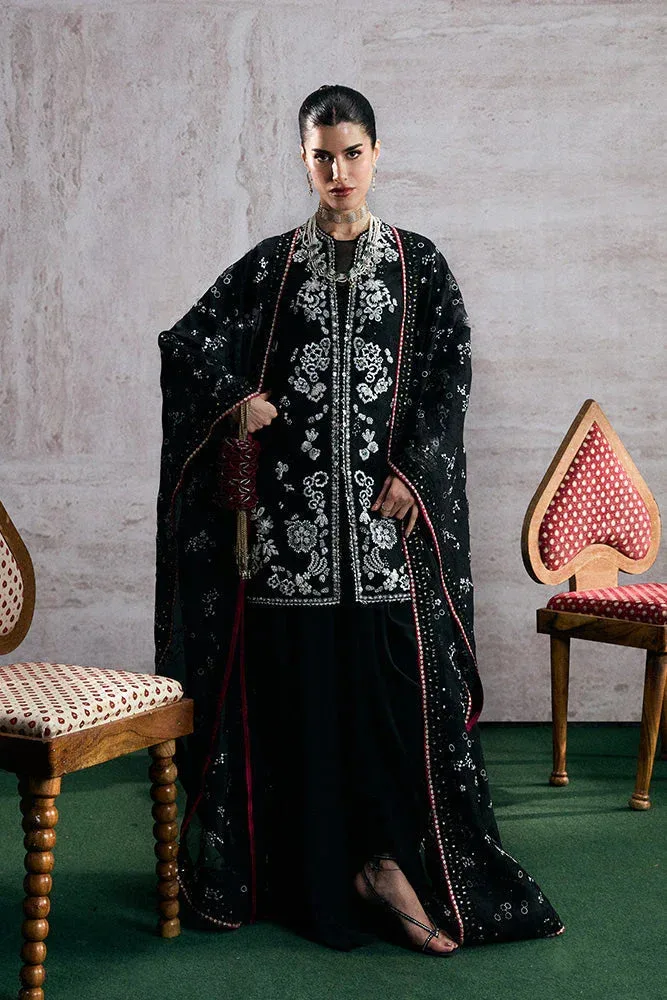 Suffuse Silk Pret Black Raw Silk – view 4 – Poshaq