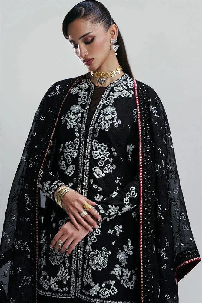Suffuse Silk Pret Black Raw Silk – view 5 – Poshaq