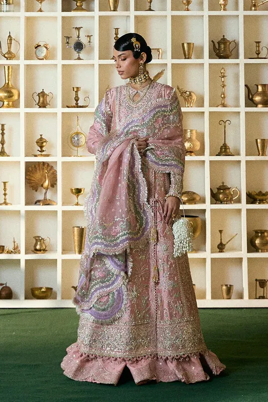 Suffuse Freeshia Wedding Formals Blush Pink Jacquard – view 1 – Poshaq