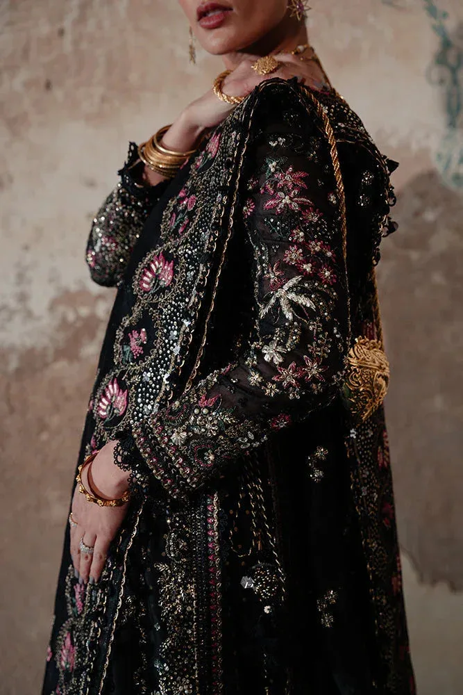 Suffuse Freeshia Wedding Formals Black Raw Silk – view 3 – Poshaq