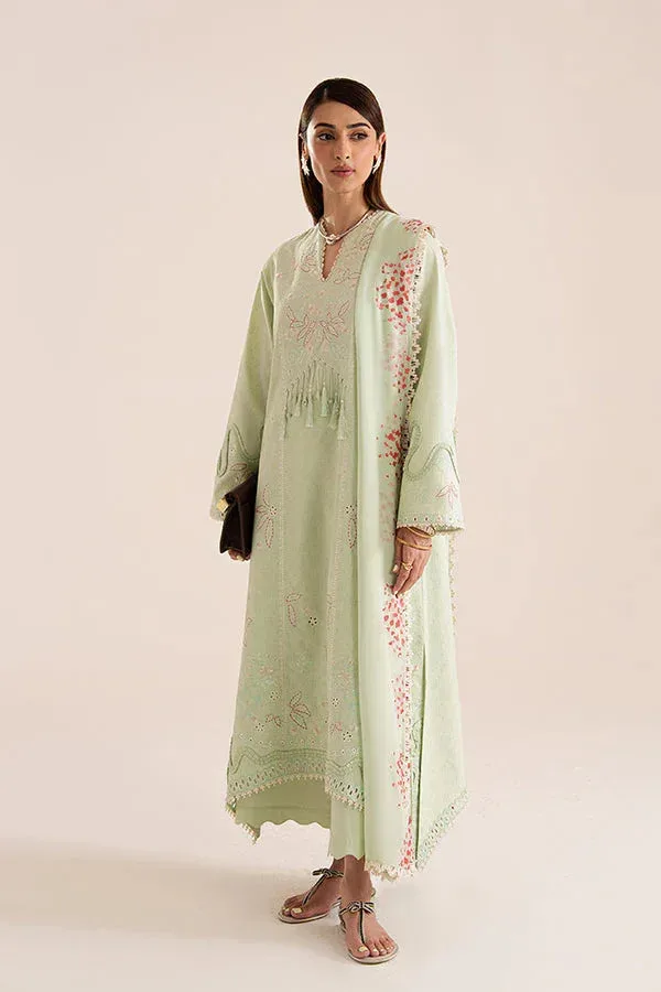 Suffuse Basic Summer 25 Mint Green Jacquard – view 1 – Poshaq