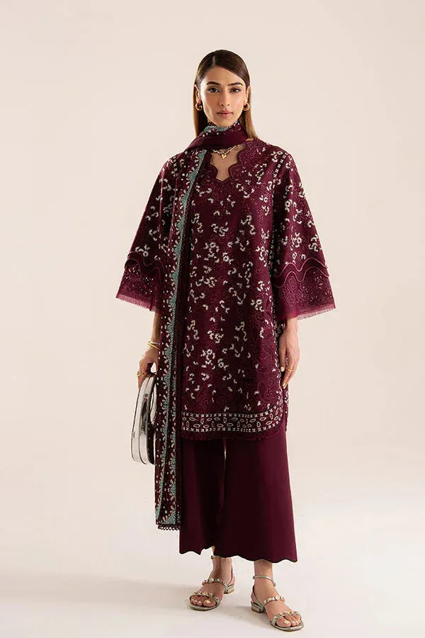 Suffuse Basic Summer 25 Wine Berry Jacquard – view 2 – Poshaq