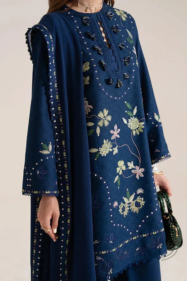 Suffuse Basic Summer 25 Royal Blue Jacquard – view 4 – Poshaq